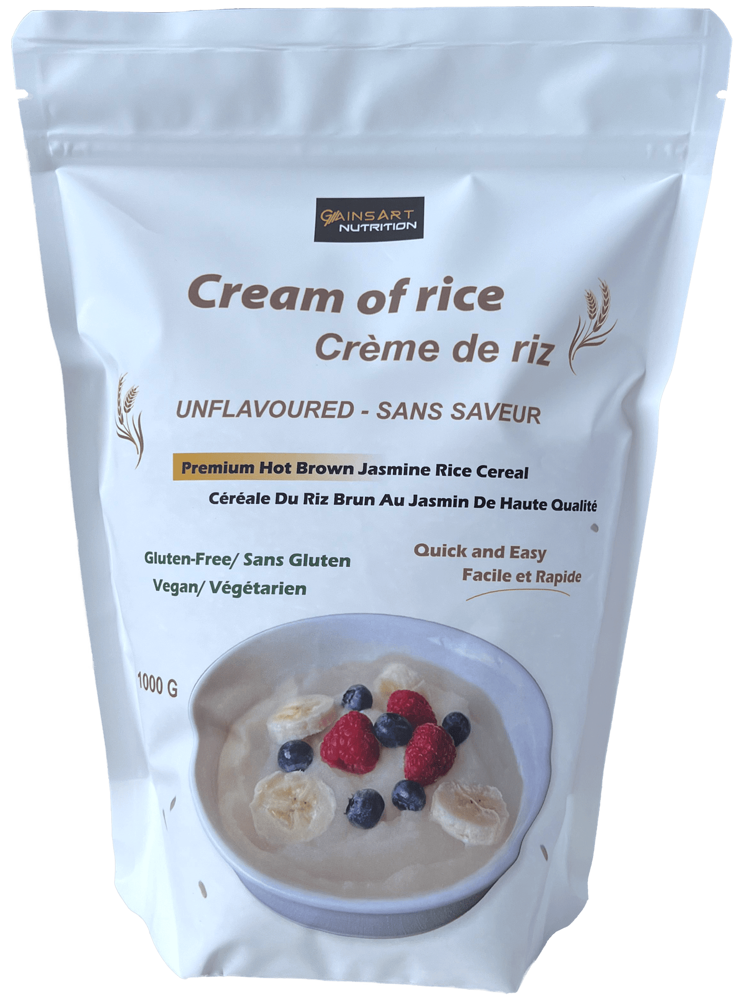 Brown Jasmine Rice Cream of Rice